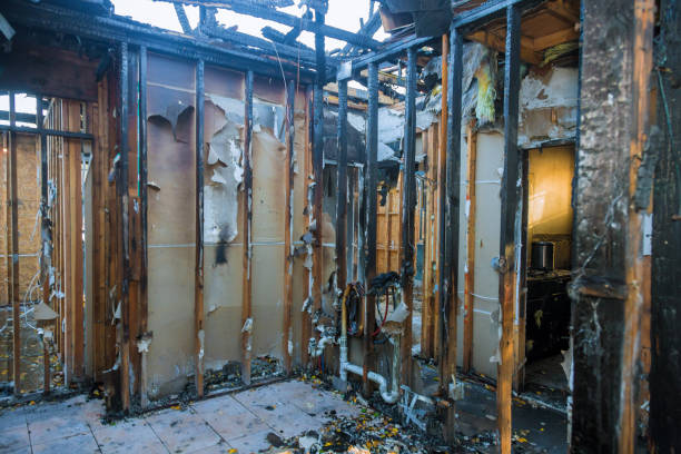 Professional Emergency Fire Cleanup technician working in Elko New Market, MN